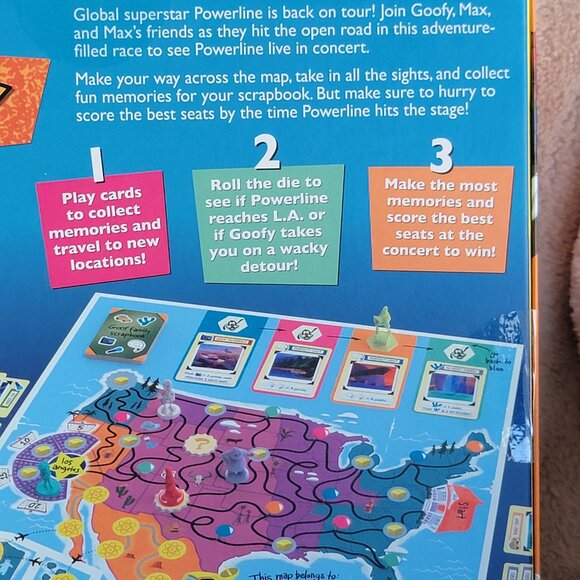 Funko Disney A Goofy Movie Game NEW UNOPENED - Max Goofy Powerline - Picture 6 of 10